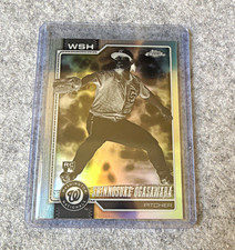 Topps Chrome 2026 Negative Shinnosuke Ogasawara Rookie Card #64 Nationals. rookie card picture
