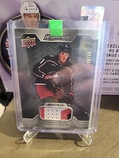 2023-24 UD Engrained Stanislav Svozil Ebony Memorabilia 3 Color Patch /35 #115 
