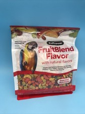ZuPreem FruitBlend Bird Food For Large Birds Macaws Cockatoos 2lb Exp 09/26
