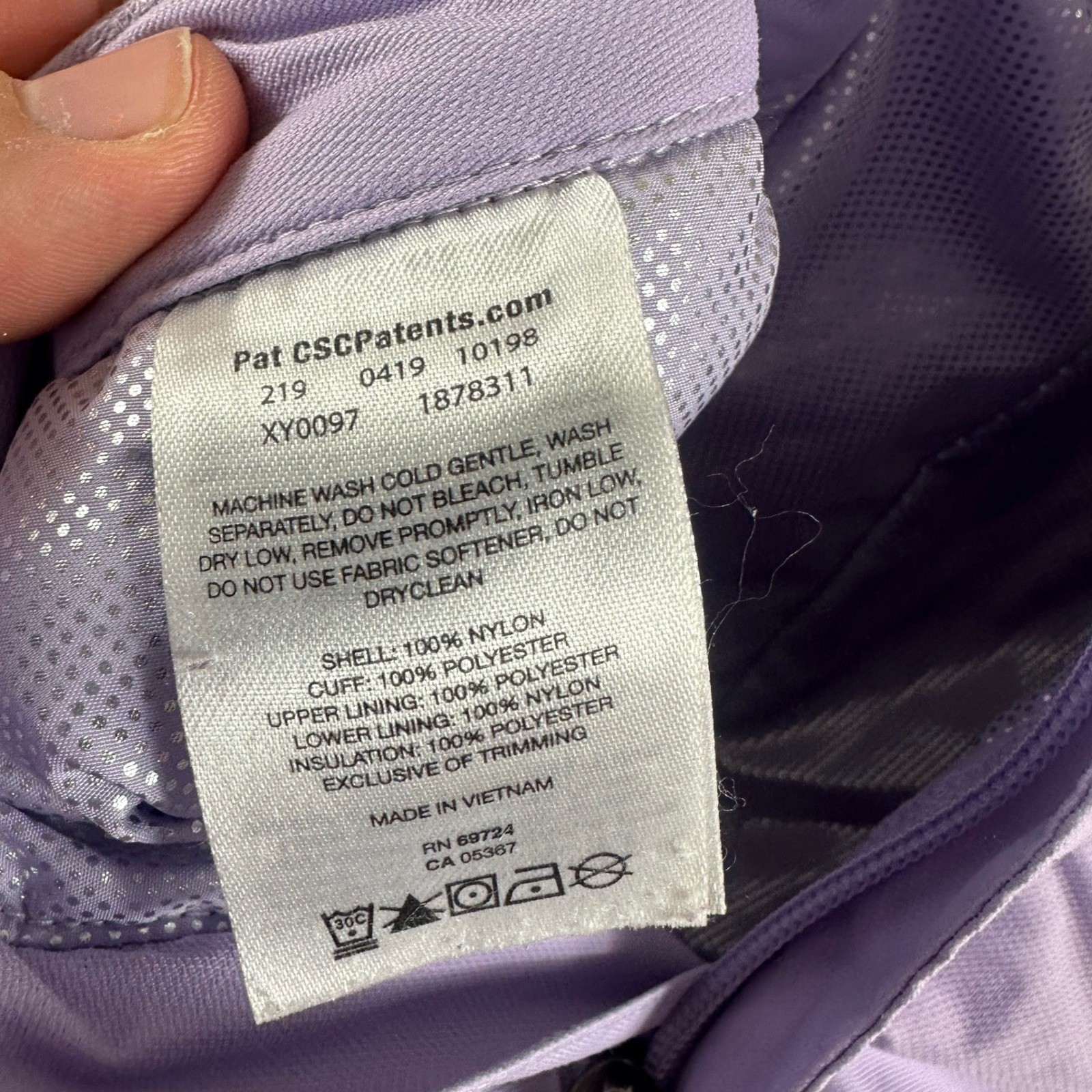 Columbia Girls Size 8 Small Omni-Heat Snow Pants Purple Insulated Ski Bibs thumbnail 9