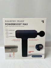 Sharper Image Powerboost Max Deep Tissue Percussion Massager- NEW/SEALED