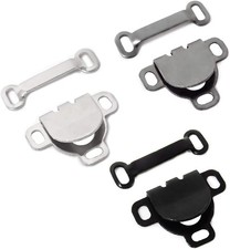 36 Pairs Metal Sewing Hooks and Eyes Closure Pants Hook and Eye for Bra Trousers