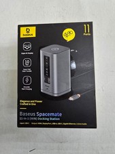 Baseus WIN Spacemate 11-in-1 USB-C Docking Station 4K New