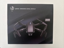 SMS Drone Unmanned Aerial Vehicle HD Dual Camera 2.4 GHZ Edition - Black - NIB