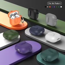 Secure Locking PU Leather Case w/ Keychain For Airpods 4th Gen/Pro3 2025/Pro 2/1