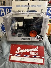 Ji Case 2594 Tractor W/ Duals 175th Anniversary White Ertl Diecast 1:16 Nib