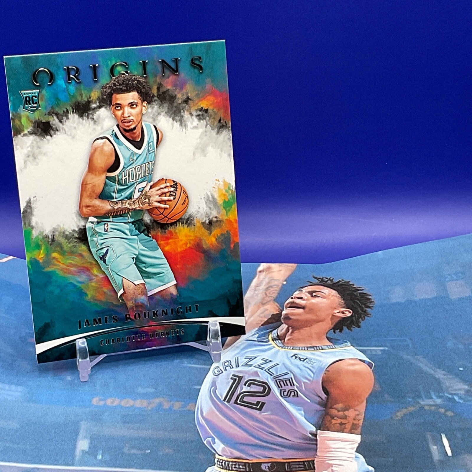 2021-22 Panini Origins JAMES BOUKNIGHT Rookie Card White #61 Charlotte Hornets