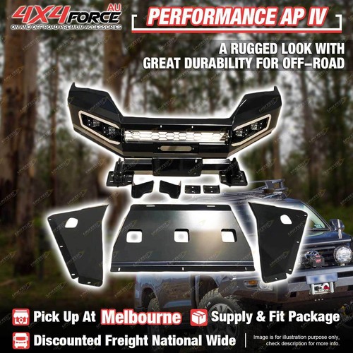 Performance AP IV Bumper Bullbar No Loop for Toyota Hilux Rocco 18-20 MEL Stock - Picture 2 of 2