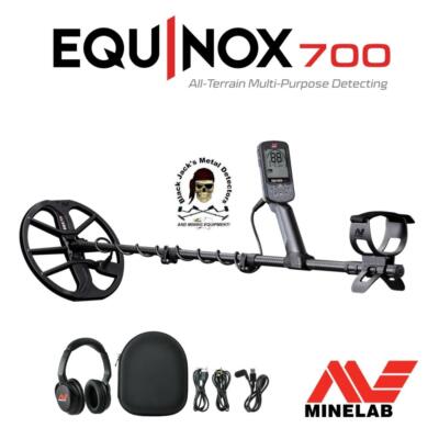 MineLab Equinox 700 Metal Detector w/ wireless HP -  3720-0005 Auth. Dealer