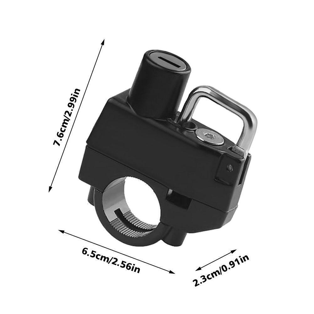 Antitheft Dirt Bike Handlebar Lock Motorcycle Helmet NEW Hook 2024