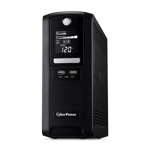 CyberPower CST135XLU 1350VA/810W AVR, LCD, and USB 2.0 UPS System - 第 1/8 張圖片