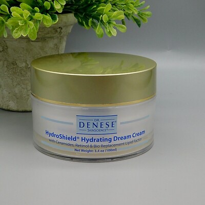 Dr. Denese HydroShield Hydrating Dream Cream 3.4 oz New Without Box Not Sealed