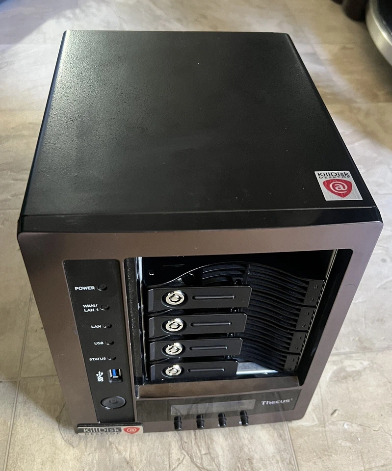 Thecus N5810 NAS 5 Trays /5x 4TB HD - Image 2 of 4