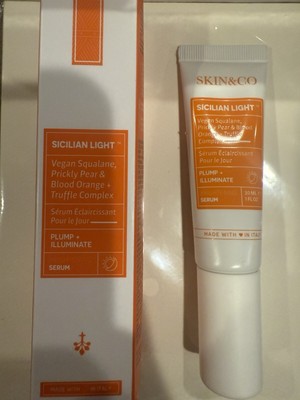 Skin & Co Sicilian Light Plump & Illuminate Brightening Serum 1 fl oz / 30 ml