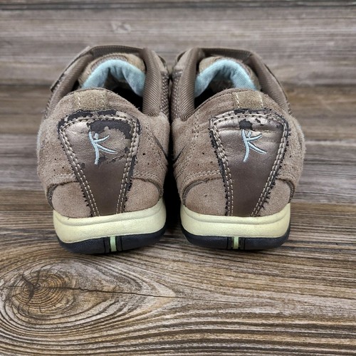 Danskin Now Lindsey Hook & Loop Tan Suede Sneakers Women's Size 7.5 - Picture 7 of 12