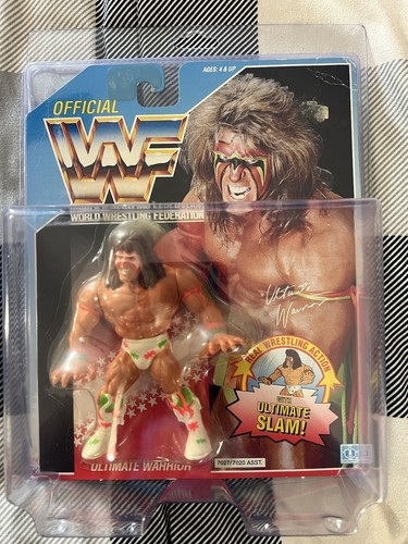 Hasbro WWF WWE Ultimate Warrior Series 2 1990 acti...