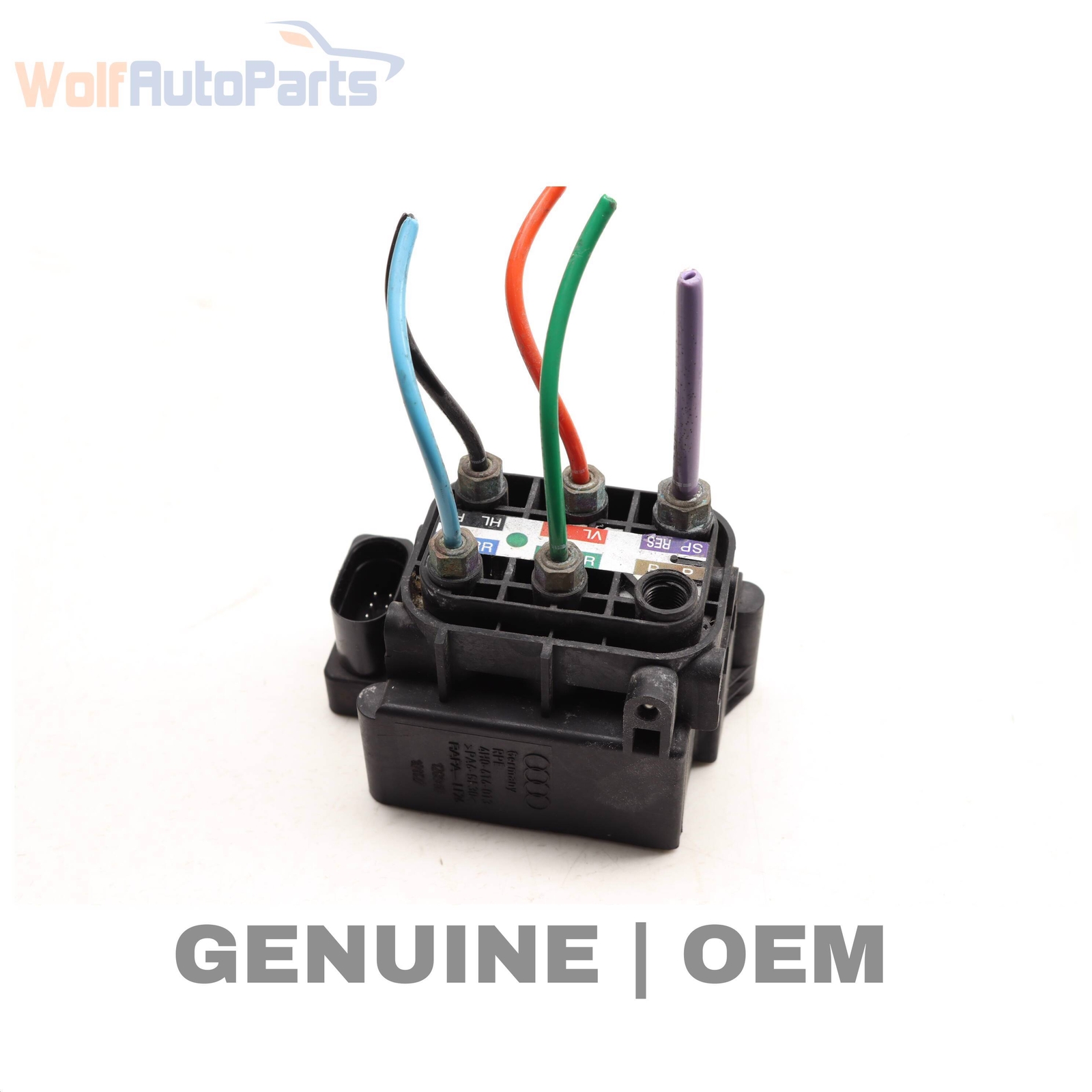 20132015 AUDI S6 AIR Suspension Control Valve UNIT 4H0616013 eBay