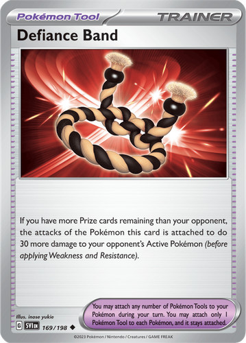 Defiant Band 169/198 NM / M - Scarlet Violet Pokemon Card - $2