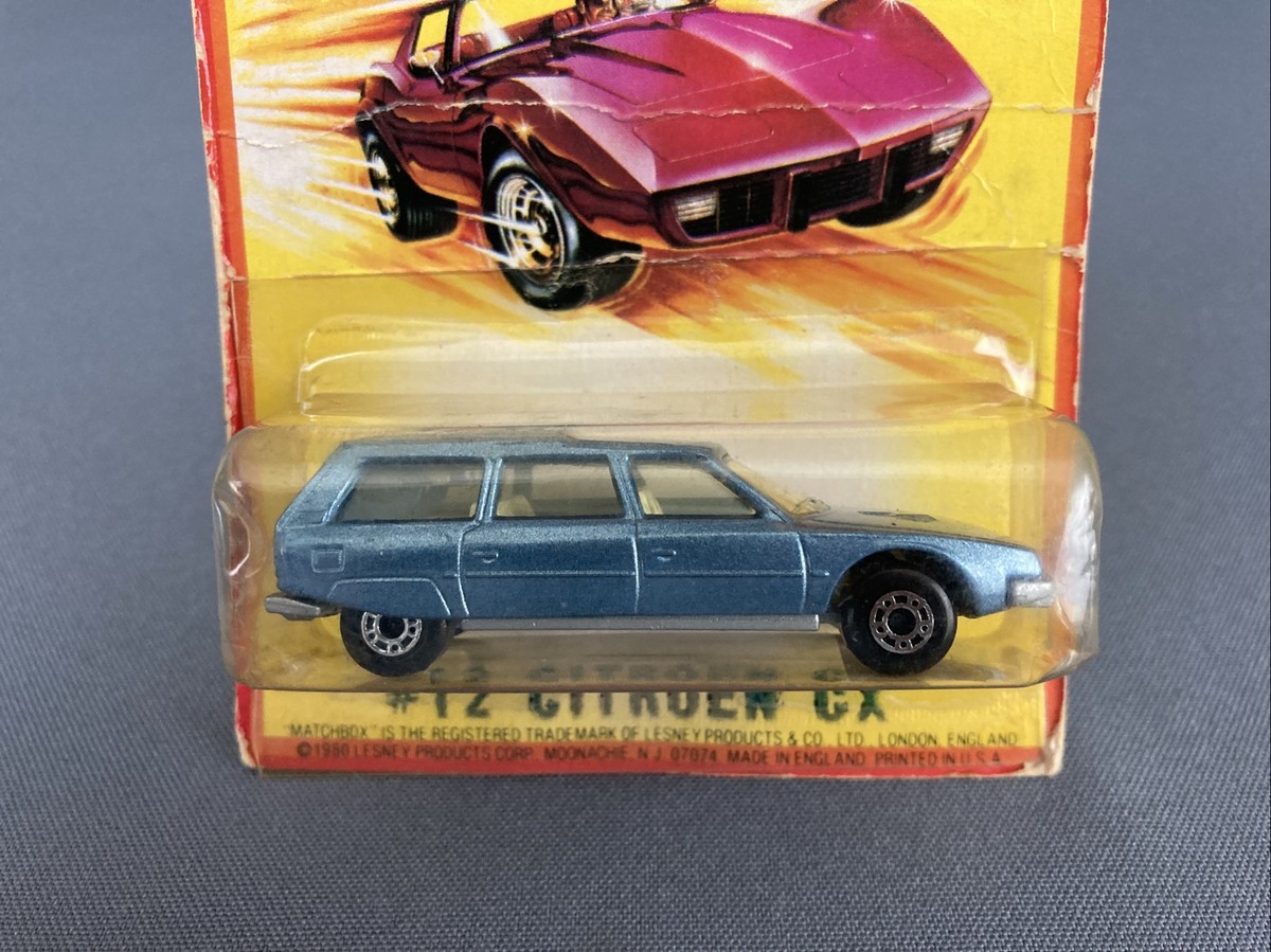 RARE Vintage Matchbox Superfast No. 12 Citroen CX 1/64 Diecast NIB