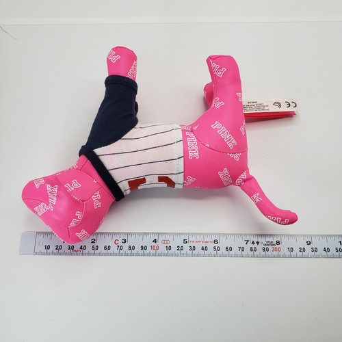 Victoria's Secret CANE PELUCHE MLB ROSA ""C"" Cleveland Indians/Guardians - Foto 9 di 9