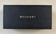 Bulgari Bvlgari Eyeglass Sunglass Hard Box EMPTY Storage Trinkets