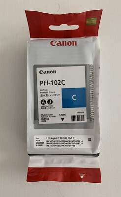 original canon pfi-102c canon pfi 102 cyan ipf510 ipf600 ipf605 ipf610 MHD:2021