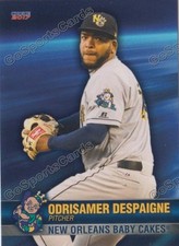 2017 New Orleans Baby Cakes Odrisamer Despaigne RC Rookie Miami Marlins
