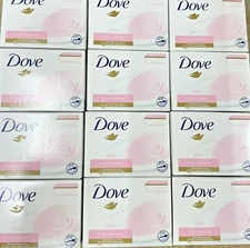 Dove Pink Beauty Cream Bar Soap, 100 Gram-12 BARS/Made in Germany