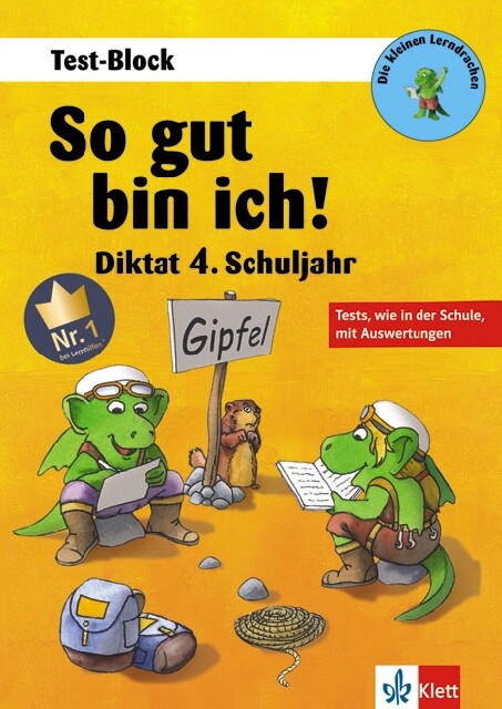 Thumbnail - Die Kleinen Lerndrachen: So Gut Ich Diktat 4. Klasse. Rsr 2006: Test-b