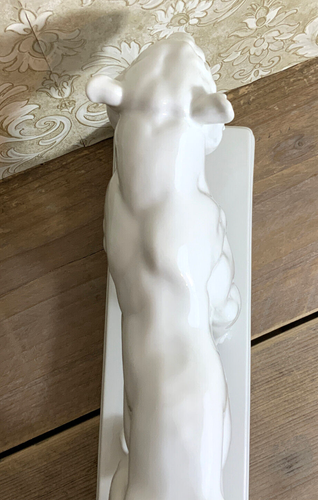 große KPM Porzellan Figur schreitender Tiger - Bild 11 von 14