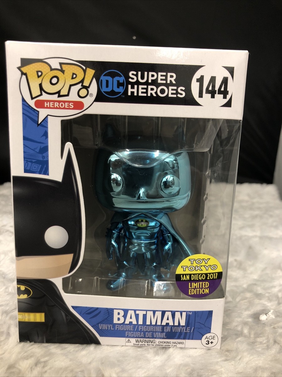 Funko Pop! Vinyl: DC Universe Batman (Blue Chrome) San