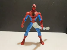 2010 Hasbro Marvel Web Battlers Spider-Man 6" Action Figure W/ Web Chuck