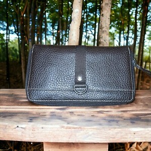 Damen Geldbörse Leder braun - Eleganz und Raffinesse, gebraucht