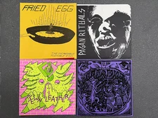 Lot of (13) NEW Hardcore Punk 7”s Video Disease Fried Egg Anxiety Hammer Warden