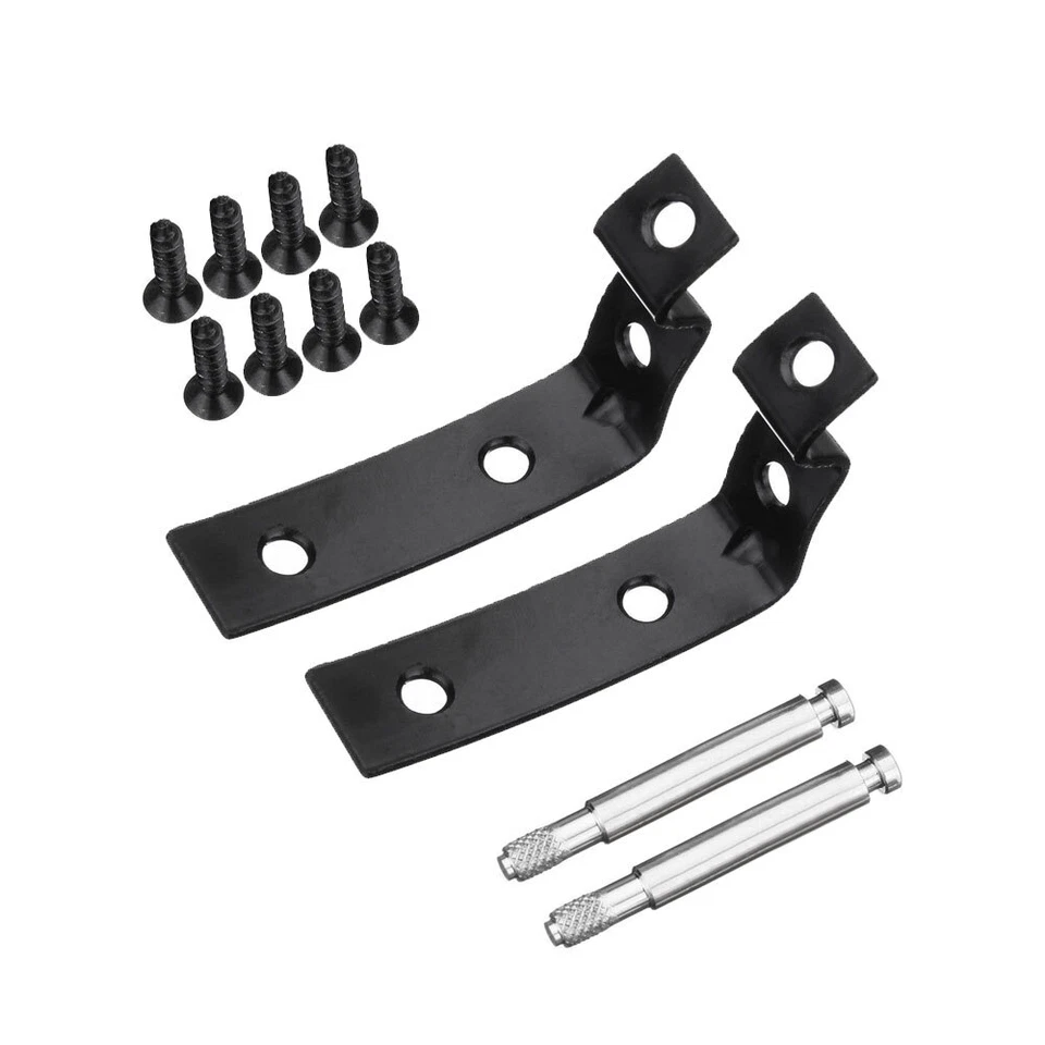 Para Audi A4 S4 RS4 B6 B7 8E Guantera Tapa Bisagra A presión Reparación Fijar Soportes Kit- Foto 4 de 4