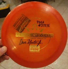 Dynamic Discs Golf Disc AIR RENEGADE 157g Used (some ink front & under rim) RARE