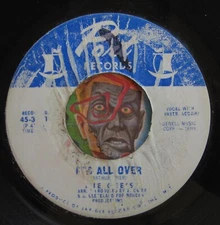 HEAR Gee's 45 It's All Over / Love Is Beautiful Thing PORT R&B northern soul EX