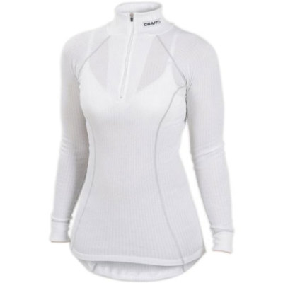 Craft Damen Pro Zero Zip Mockneck white Gr. XL