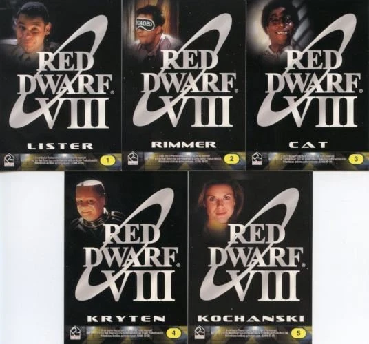Red Dwarf Video Series VIII Card Set 5 Cards - Image 2 of 2