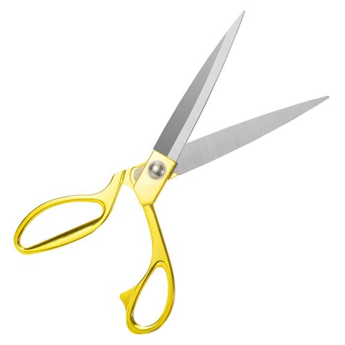 Giant Ribbon Cutting Scissors Gold Scissors 10" Large Scissors Heavy Duty for... - Picture 6 of 9
