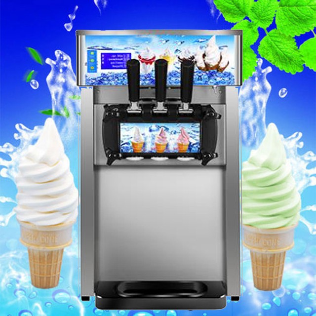 machine g 250 packaging Steel Flavor Soft 3 Ice Yogurt Frozen Cream Commercial