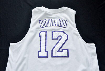 Dwight Howard LA Lakers Adidas Jersey Swingman White Hot NBA Sewn