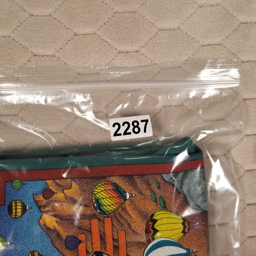 VTG 90s Albuquerque New Mexico Balloon Festival Travel Shirt Anvil Tag Sz L Teal - Picture 11 of 11