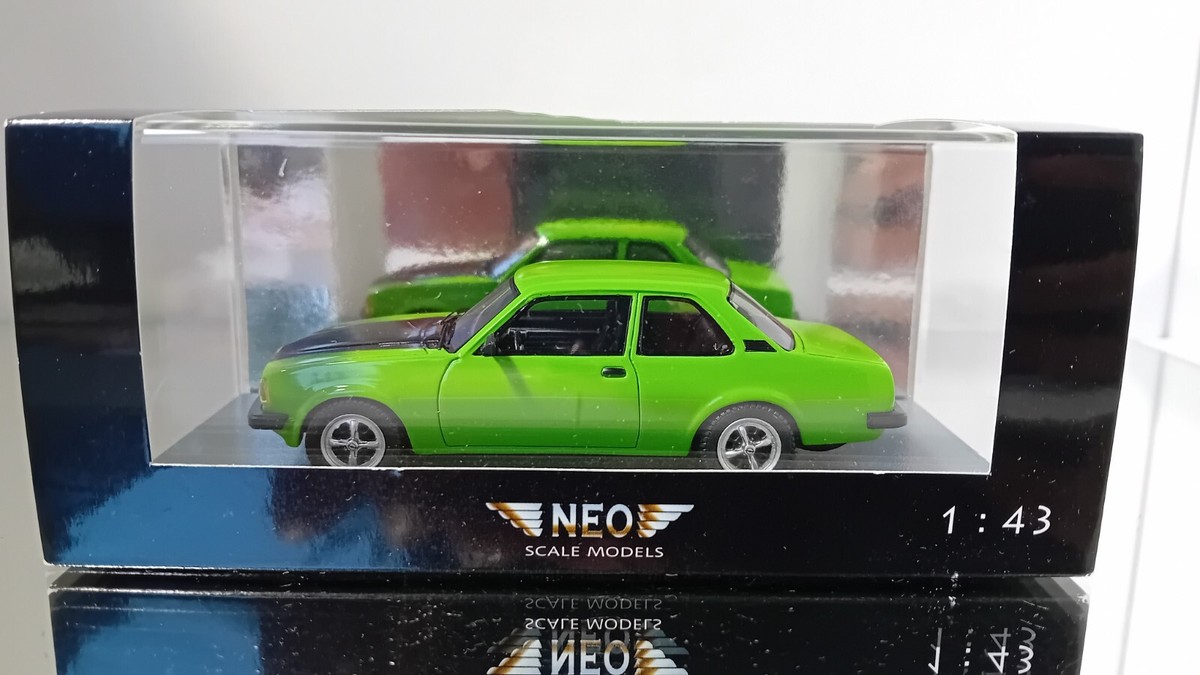 Neo Scale Models Opel Ascona B 2.0 S/R Green Mint In Box 1:43 | eBay