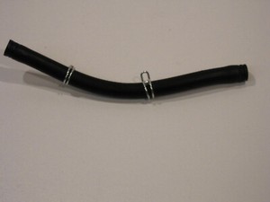 1x Schlauch für Magnetventil ca. 23cm Waschmaschine Amica WA14640W (2