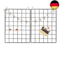 Wandgitter Wanddekor Multifunktionale Gitterwand Draht-Foto-Raster Dekoration De