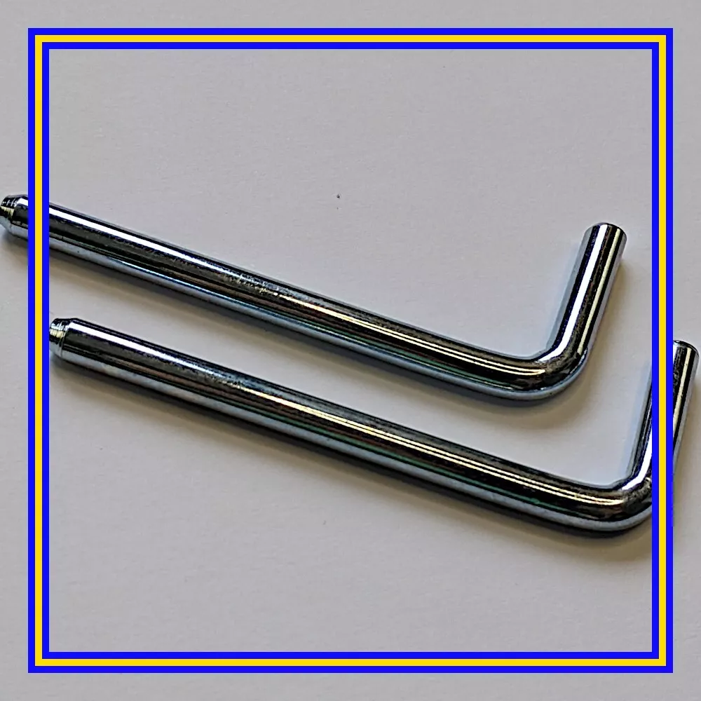 114263 X 2 IKEA IVAR Cabiner L Shape Right Angle Hinges eBay