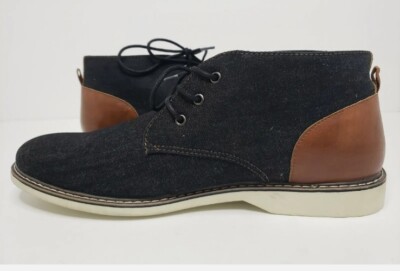 George Black and Brown Chukka Boots Type 02 George Boot Black - Dundas Footwear main image 2