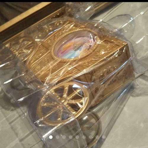 Horloge de table princesse Disney pas à vendre Japon NEUVE cloche Cendrillon Raiponce - Photo 4/12