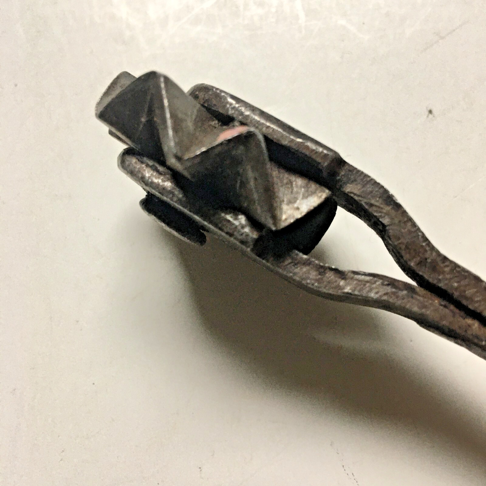 Antique Rustic Pasta Rolling Cutter pastry ravioli cutter w/o wooden handle